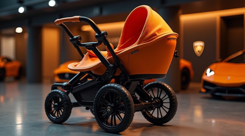 Lamborghini just launched a $5000 super stroller