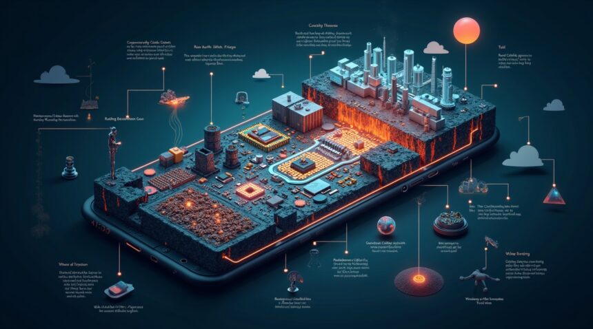 Modern smartphones contain more than 30 elements, making them the planet's most resource-intensive devices