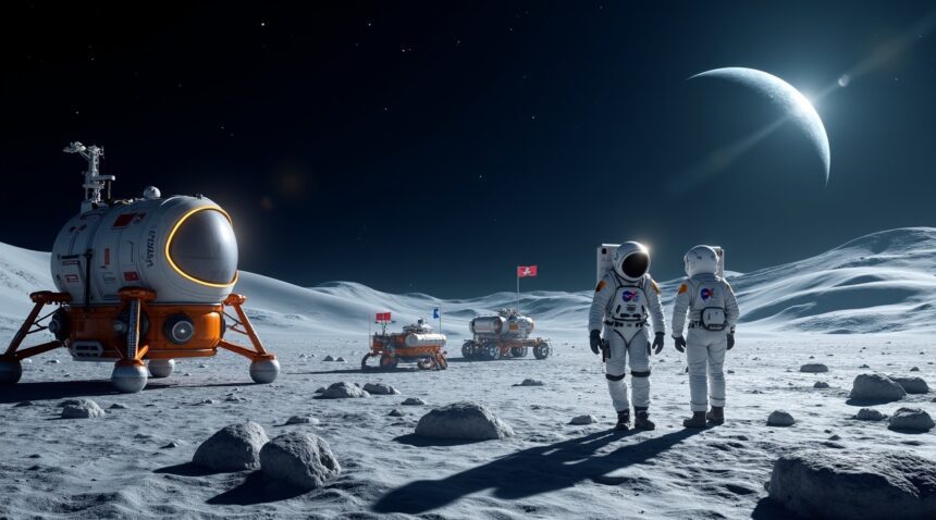 NASA's Artemis program seeks to build humanity's first permanent Moon base, enabling long-term exploration and research