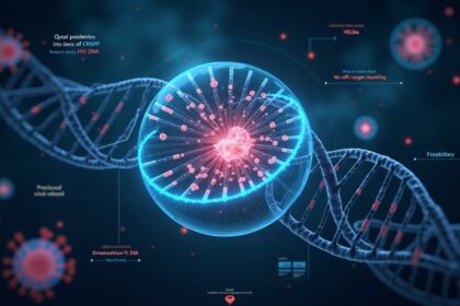 New CRISPR therapy removes HIV DNA from infected human cells and stops the virus from returning