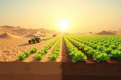 Norway designs a new liquid Nanoclay technology that turns dry sand into fertile soil within hours