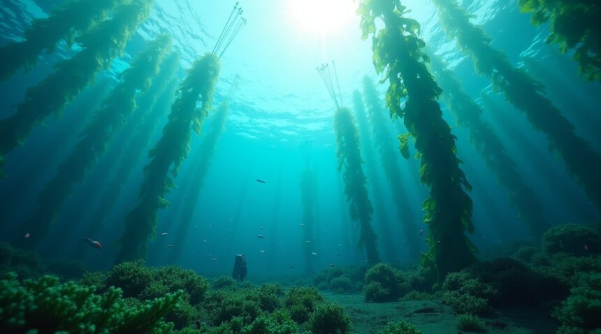 Norway's ocean farms grow kelp at scale, cleaning the sea while capturing carbon faster than forests