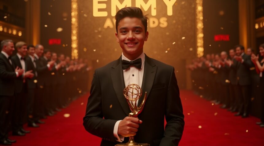 Owen Cooper being the youngest male actor to win an Emmy