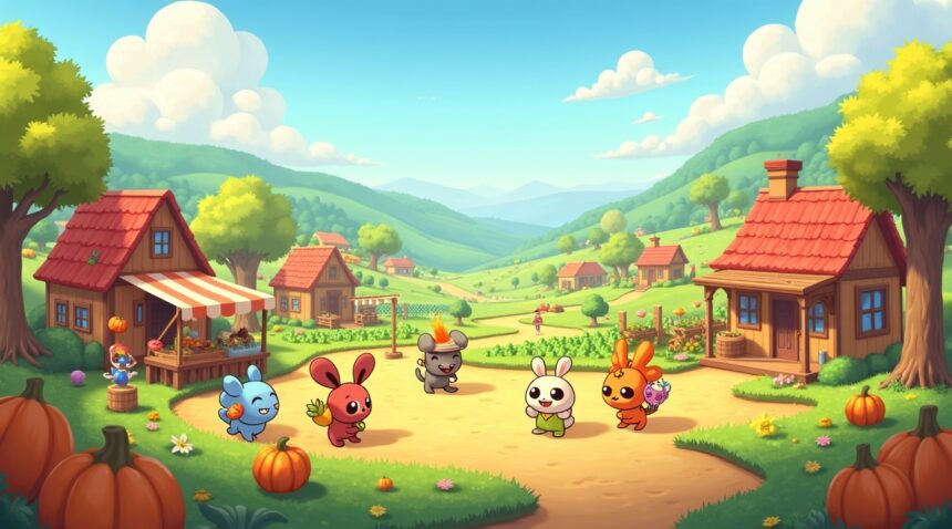 Palfarm is a Palworld spinoff that looks like a crossover of Pokemon and Stardew Valley