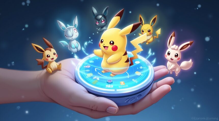 Pokemon launching a Tamagotchi-style toy
