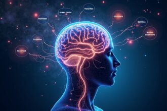 Research indicates that self-talk can alter the physical structure of the brain, either positively or negatively