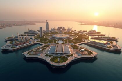 Saudi Arabia invests $33 billion to build oxagon, the world's largest floating industrial city