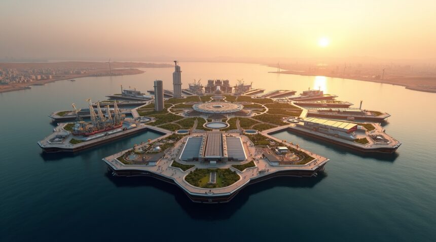 Saudi Arabia invests $33 billion to build oxagon, the world's largest floating industrial city