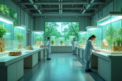 Scientists at MIT developed a way to make wood in a lab without cutting down a single tree