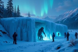 Scientists discover remarkably preserved eight thousand year old big foot body in Alaskan ice