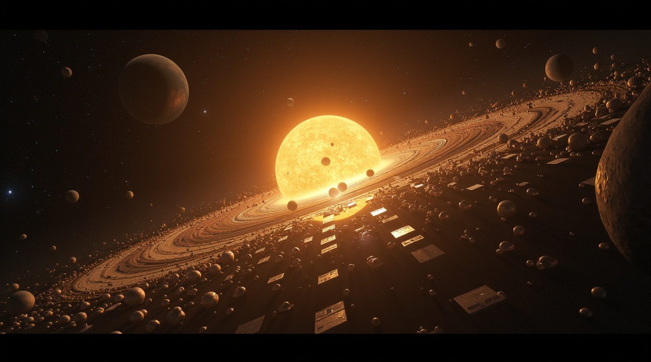 Some theories suggest advanced civilizations might construct megstructures like dyson spheres to harness a star's entire energy