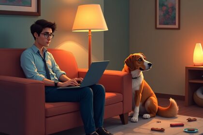 Stress can turn your pet into a little anxiety ball as pets can get sick from your bad vibes
