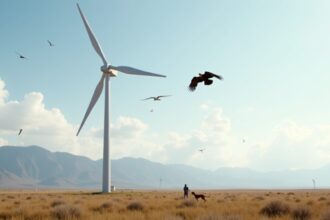Study finds that painting one blade of a wind turbine black decreases bird deaths by 70%