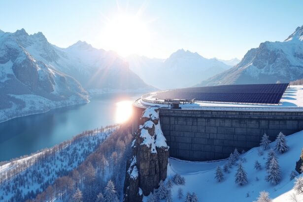 Switzerland installed solar panels on alpine damns, generating relaible winter electricity through snow reflection and altitude