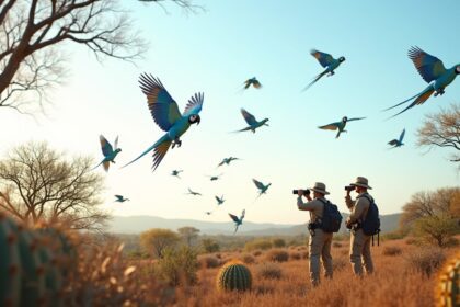 The Spix Macaw has been brought back from the brink of extinction