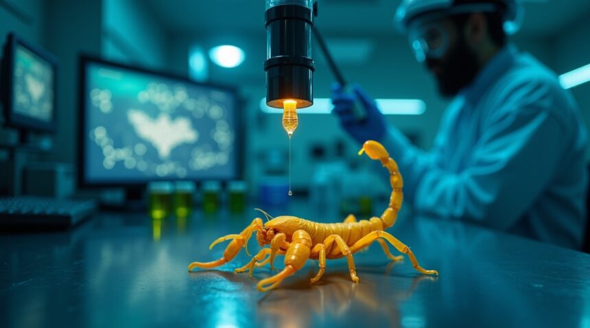 The venom of the Palestine Yellow Scorpion is one of the most expensive liquids on earth and it could help fight cancer