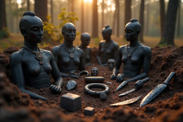 a 2700-year-old bracelet made from a meteorite was discovered in Poland