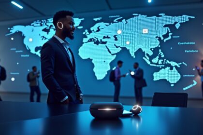 A 27-year-old man from Ghana created earbuds that translate over 40 languages in real time