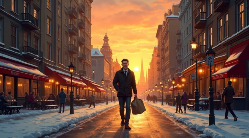 A Russian businessman who earns $2 million annualy accepted a $13 per day deliver job because he was bored at home