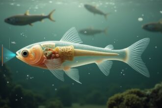 A tiny fish called Danionella Cerebrum, about the size of a finernail, can produce sounds louder than an elephant