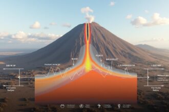 A zombie volcano believed to be extinct for 710,000 years, is now showing signs of life