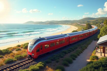 Austrailia's solar passenger train runs without fuel or wires, just sunshine, silence, and a zero-emissions glide