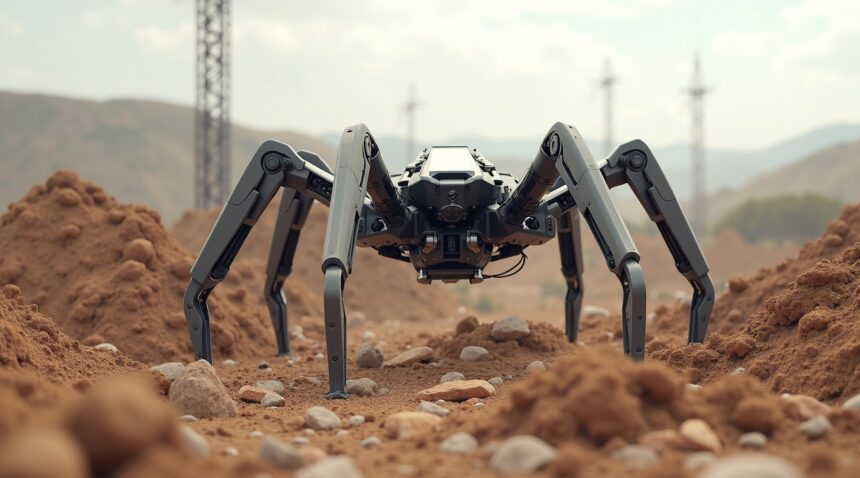Australia unveils 3D printing spider robot that can build a house in one day, working as fast as 100 bricklayers