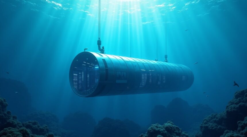 China launches world's first commercial underwater data center with a 1433 ton cabin