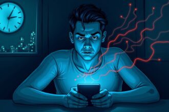 Constant doomscrolling disrupts the body's stress response and increases psychological strain