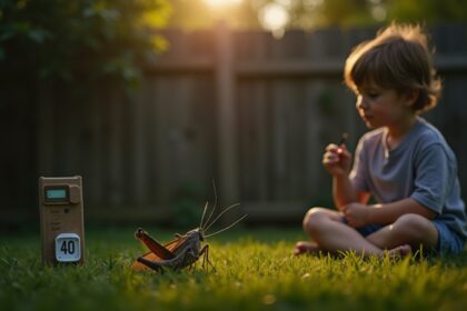 Crickets can act like natural thermometers thanks to a phenomenon known as Dolbear's Law