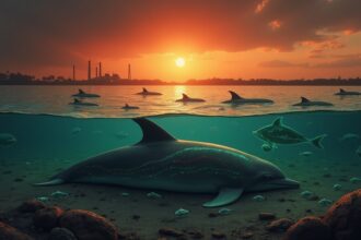 Dolphinss are now showing Alzheimer's symptoms because of polluted water