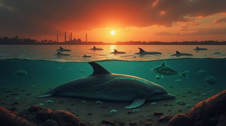 Dolphinss are now showing Alzheimer's symptoms because of polluted water