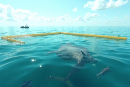 Dutch Engineers built a 600m gloating vacuum that's actually cleaning the Great Pacific Garbage Patch
