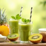Eating kiwi with pineapple can help boost immunity while improving skin health