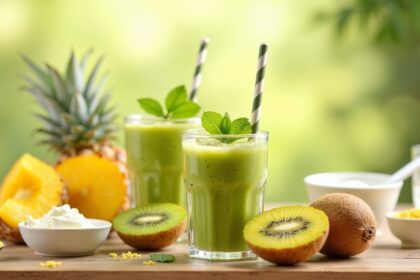 Eating kiwi with pineapple can help boost immunity while improving skin health