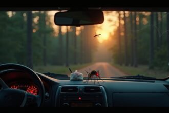 Finnish police once found a dead mosquito in a stolen car, tested its last blood meal, and used it to identify the thief