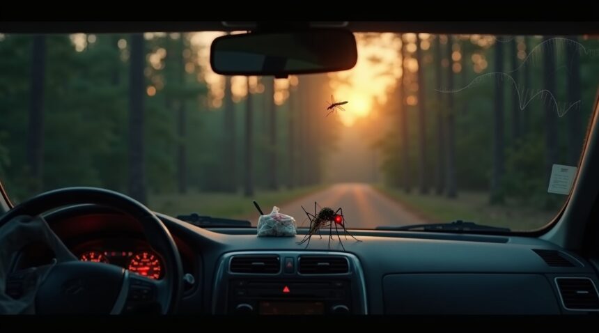 Finnish police once found a dead mosquito in a stolen car, tested its last blood meal, and used it to identify the thief