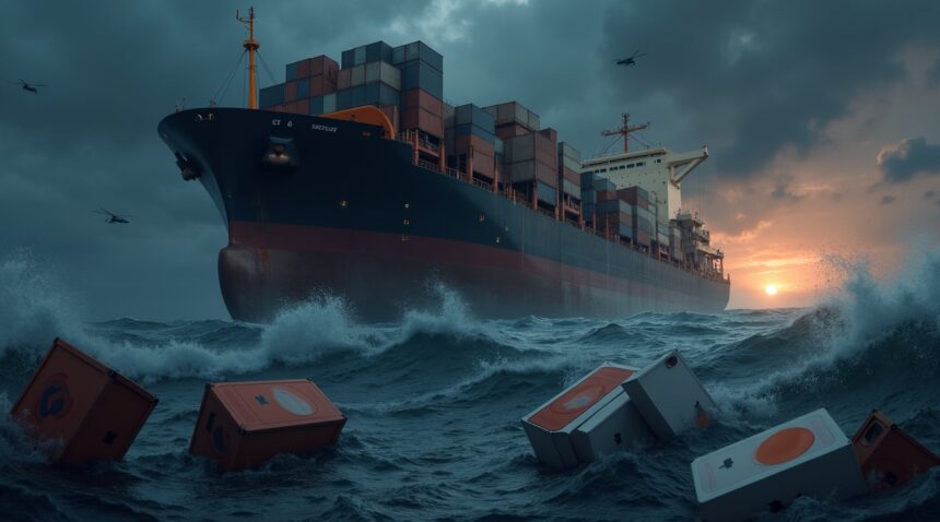 Half a million iPhone 17's sink into the sea after a failed maneuver by the vessel transporting them