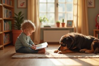 In Finland, children read to dogs and cows to boost confidence, calmness, and focus