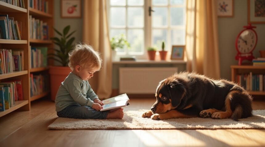 In Finland, children read to dogs and cows to boost confidence, calmness, and focus