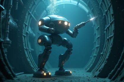 Japan has an underwater robot with vacuum feet that has been swimming inside nuclear reactors underwater since 1995