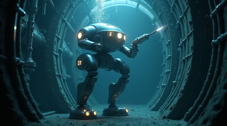 Japan has an underwater robot with vacuum feet that has been swimming inside nuclear reactors underwater since 1995
