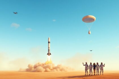 Jeff Bezos sent a secret tourist into space