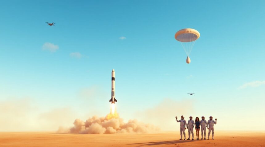 Jeff Bezos sent a secret tourist into space