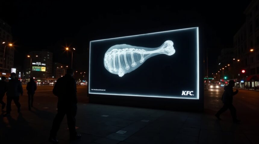 KFC once x-rayed their fried chicken to prove their products are real