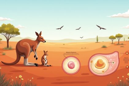 Kangaroos can pause pregnancies by 11months during harsh conditions, allowing them to give birth at the perfect time