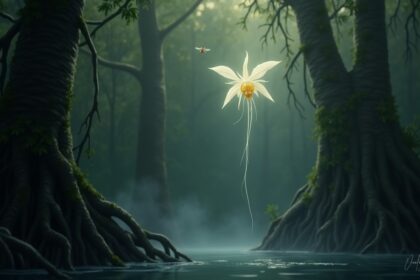 Knowing more about the ghost orchid