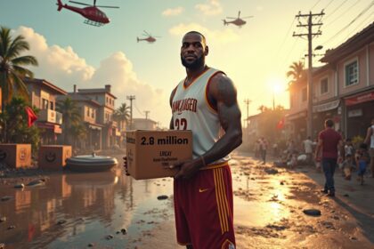 LeBron James donated $3 million for all those affected by the recent typhoon and earthquake in the Philippines