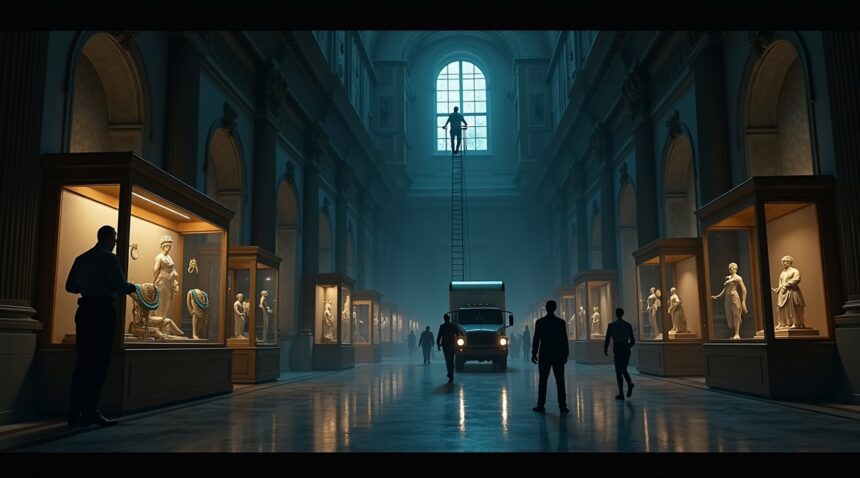 Louvre Museum reopens for the first time after jewel heist