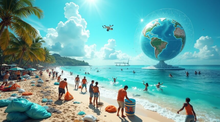 MrBeast revealed that 34 million pounds of trash has been removed TeamSeas project